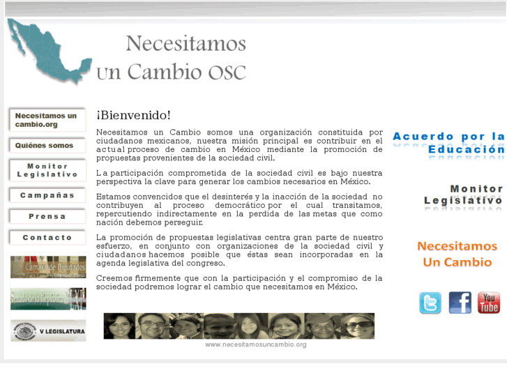 www.necesitamosuncambio.org