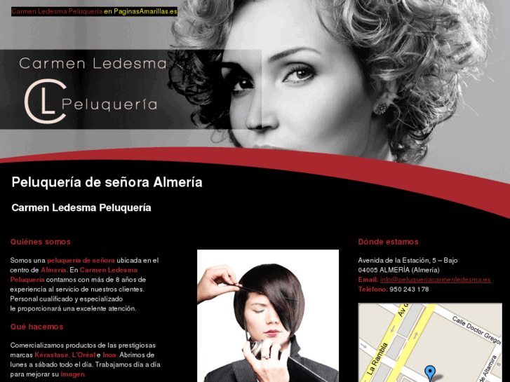 www.peluqueriacarmenledesma.es