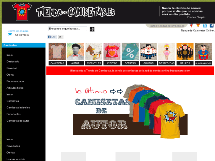 www.tiendadecamisetas.es