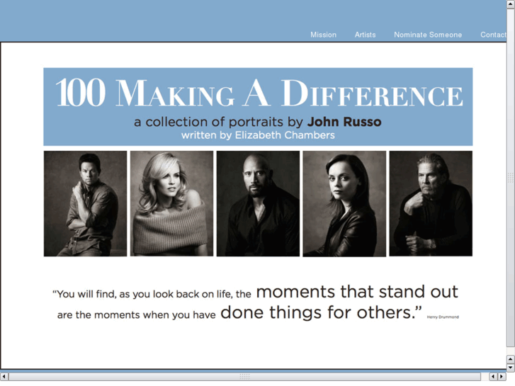 www.100makingadifference.com