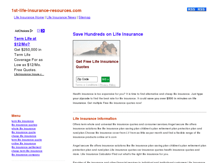 www.1st-life-insurance-resources.com