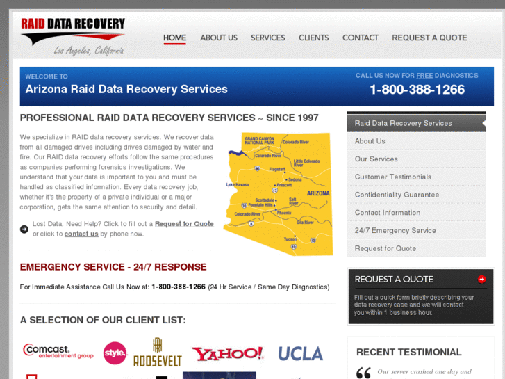 www.arizonaraidrecovery.com