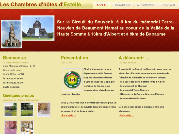 www.chambresestelle.com