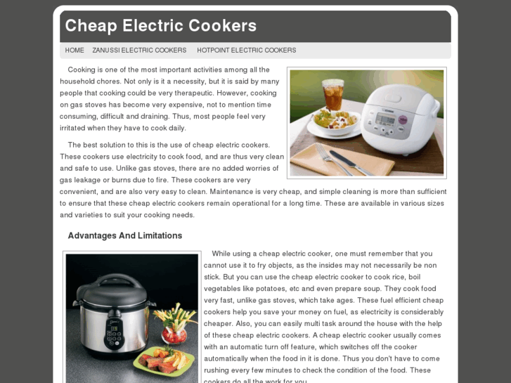 www.cheapelectriccookers.org