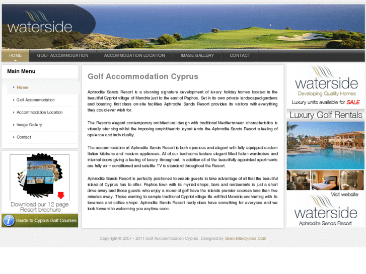 www.golfaccommodationcyprus.com