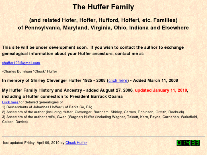 www.hufferfamily.com