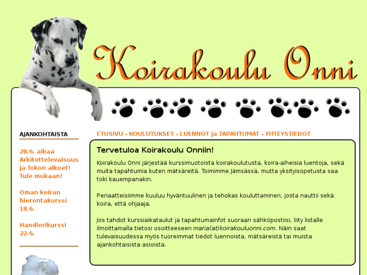 www.koirakouluonni.com