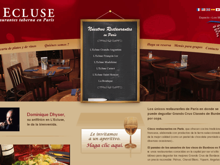 www.lecluse-restaurant-paris.es