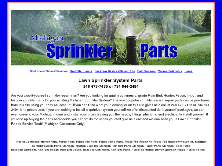 www.michigansprinklerparts.com