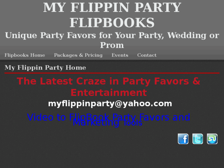 www.myflippinparty.com