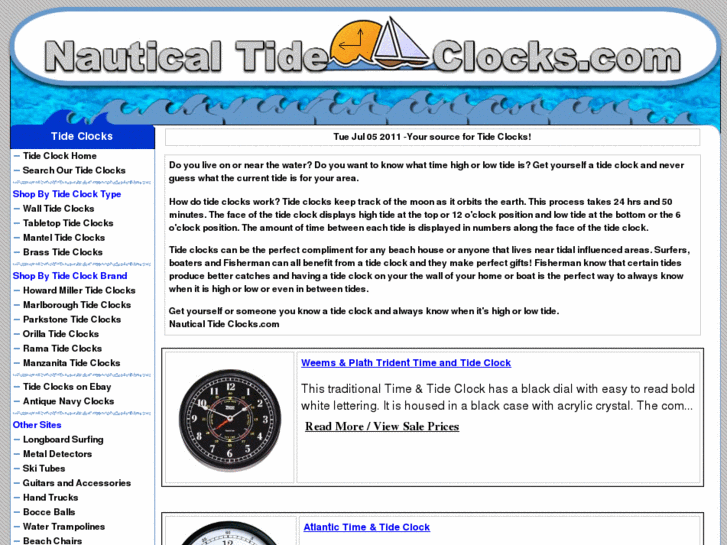 www.nauticaltideclocks.com