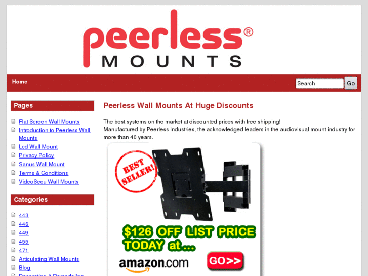 www.peerlesswallmount.com