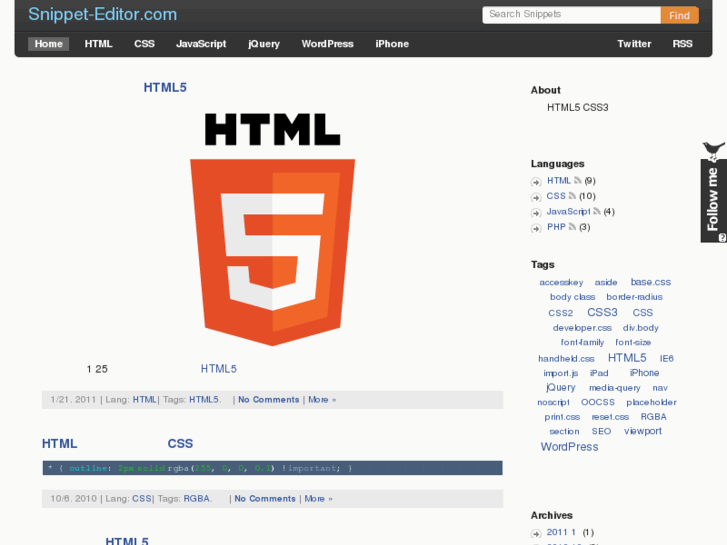 www.snippet-editor.com