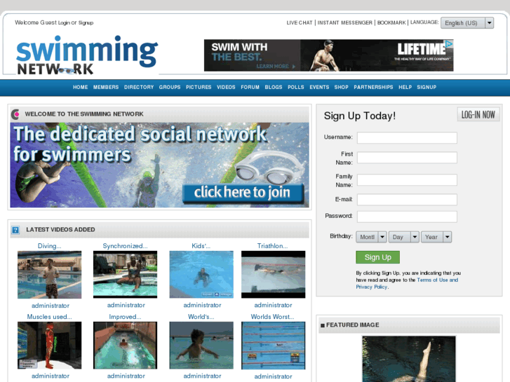 www.swimming-network.com