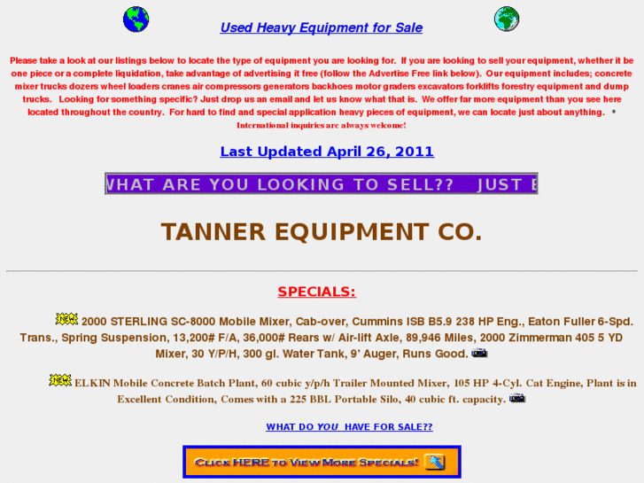 www.tannerequipment.com