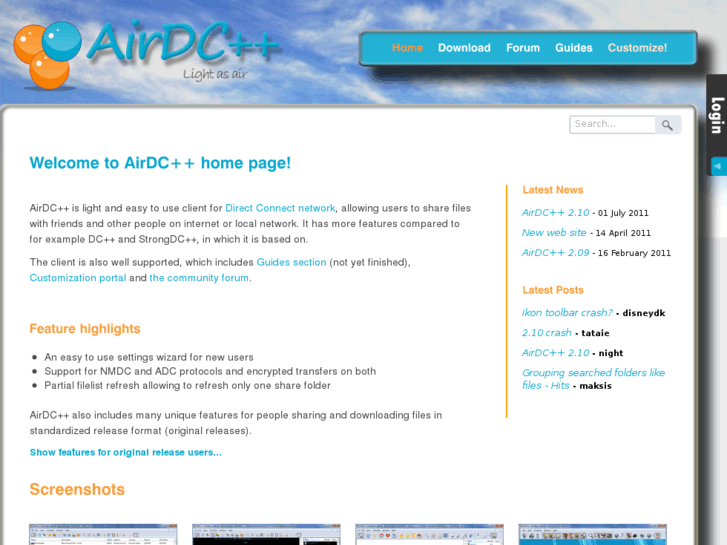 www.airdcpp.net