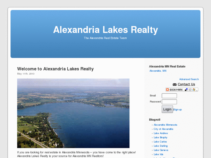 www.alexandrialakesrealty.com