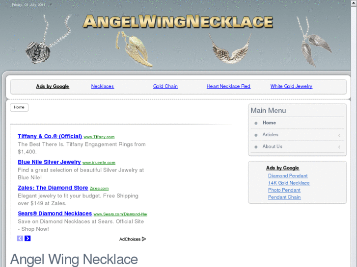 www.angelwingnecklace.net