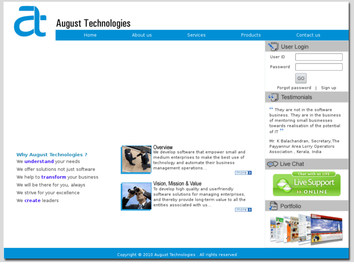 www.augustindia.com