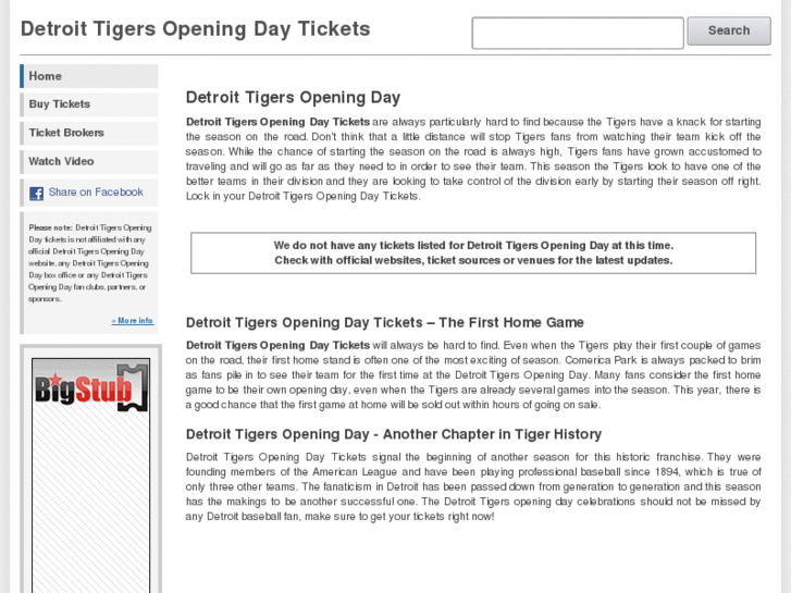 www.detroittigersopeningday.com