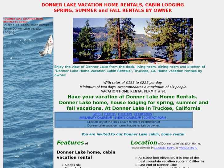 www.donner-lake-vacation-rental.com