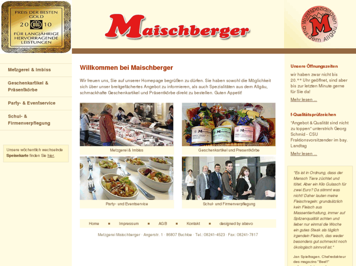 www.maischberger.net