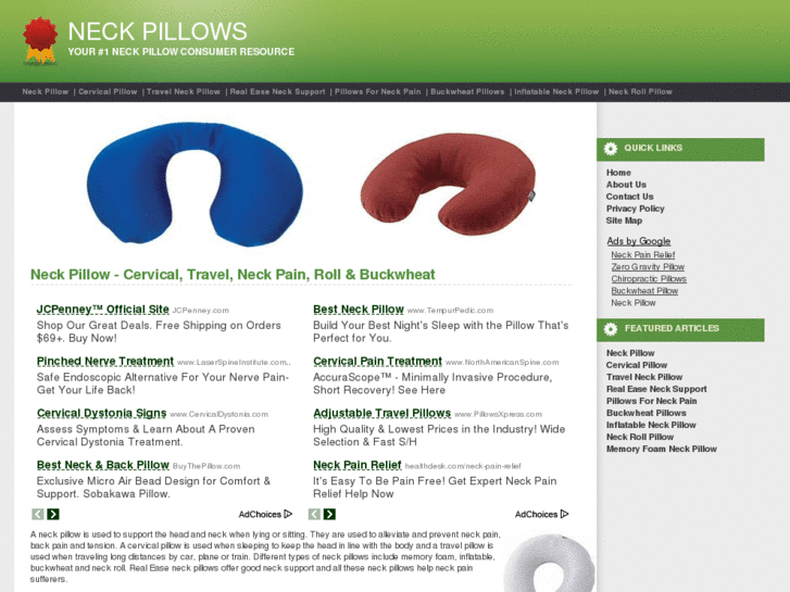 www.neck-pillow.org