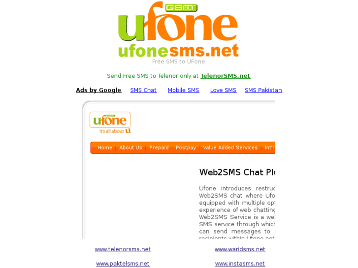 www.ufonesms.net