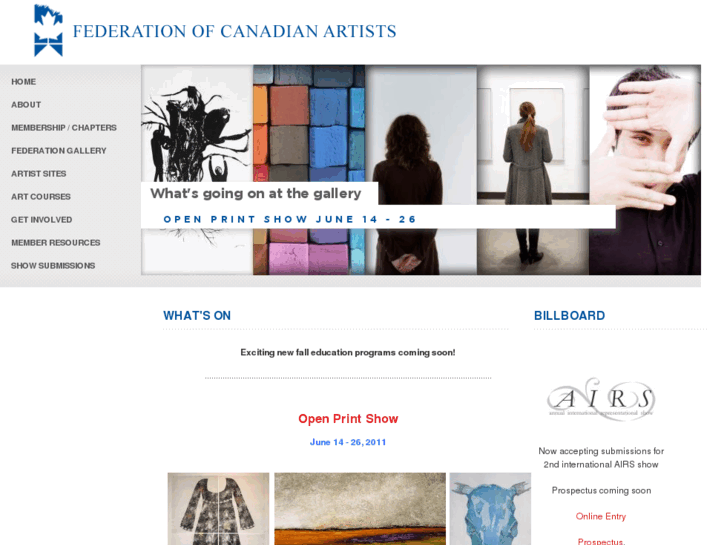 www.artists.ca