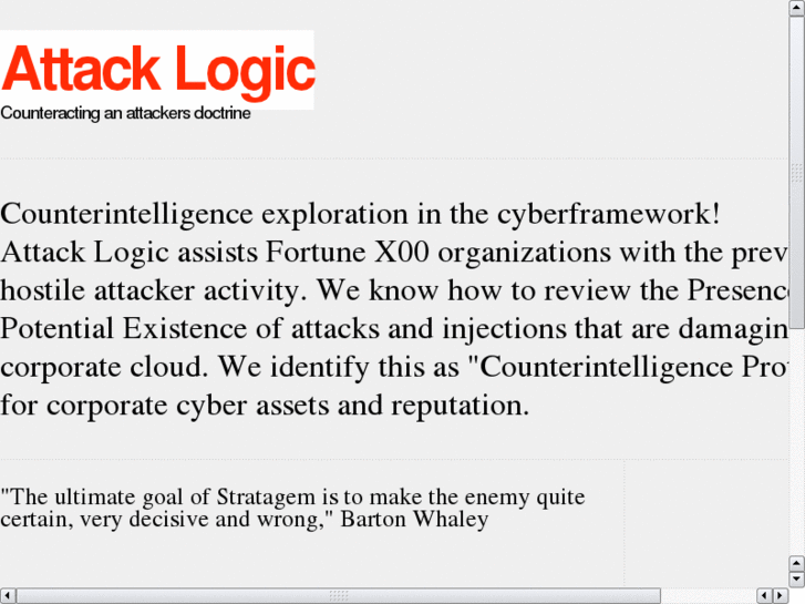www.attacklogic.org