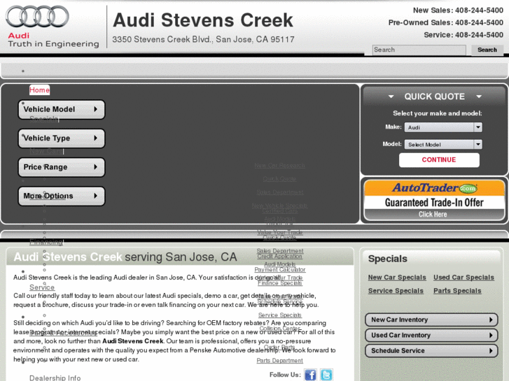 www.audistevenscreek.com