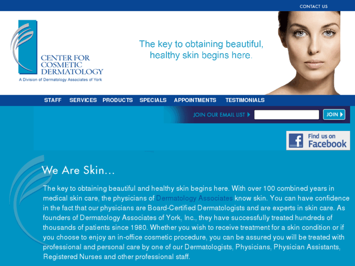 www.centerforcosmeticdermatology.com