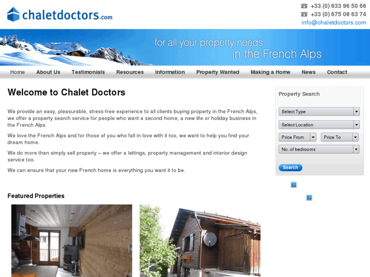 www.chaletdoctors.com