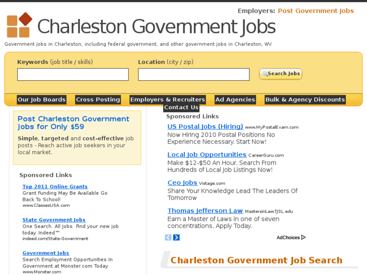 www.charlestongovernmentjobs.com