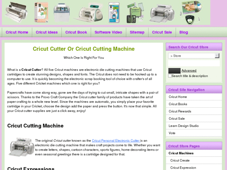 www.cricutdiecuttingmachine.com