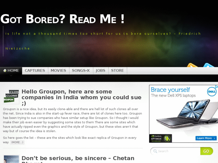 www.gotboredreadme.com