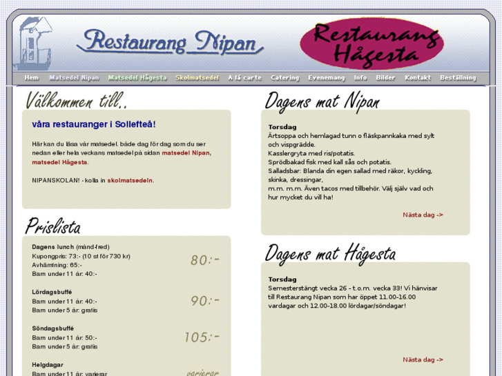 www.hagestarestaurangen.com