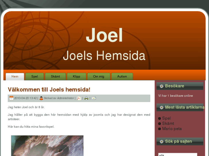 www.joelshemsida.com