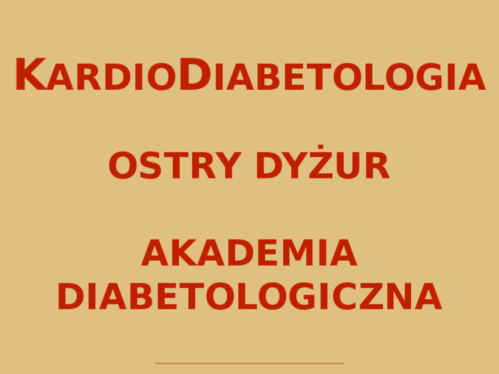 www.kardiodiabetologia.net