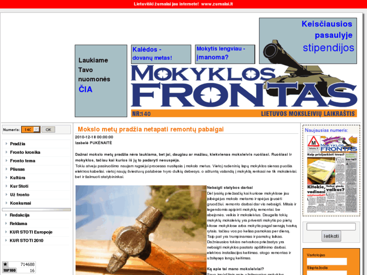 www.mokyklosfrontas.lt