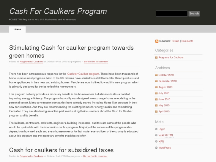 www.programcashforcaulkers.com