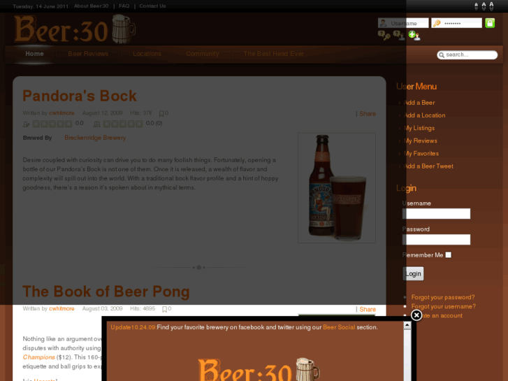 www.thebeer30.net