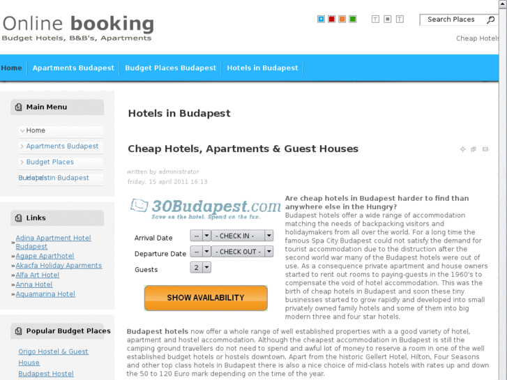 www.cheaphotelsbudapest.com