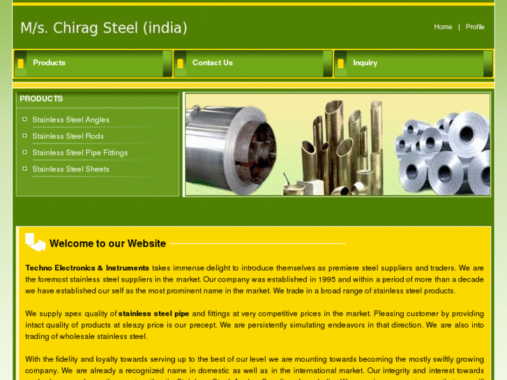 www.chiragsteelindia.com