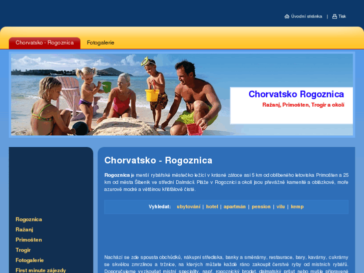 www.chorvatsko-rogoznica.cz