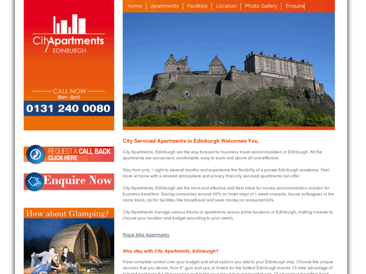 www.cityapartmentsedinburgh.com