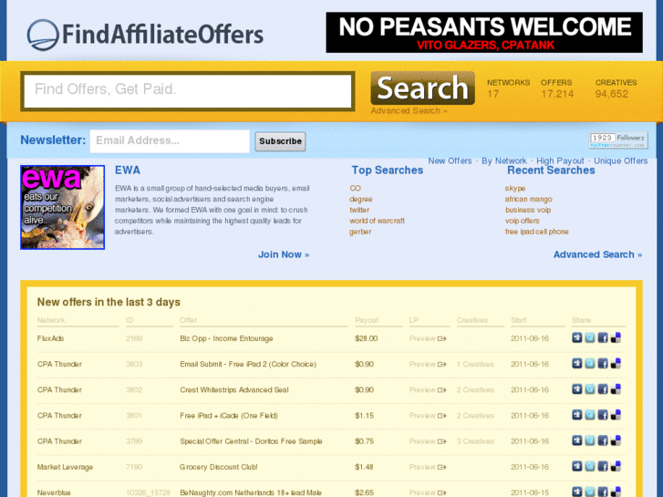 www.findaffiliateoffers.com