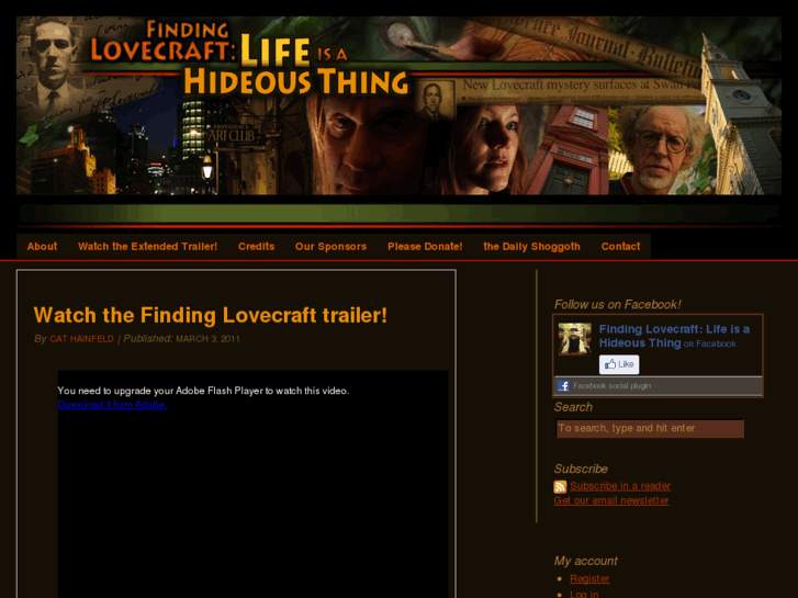 www.findinglovecraft.com