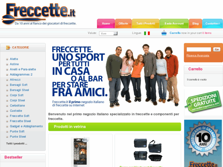 www.freccette.it