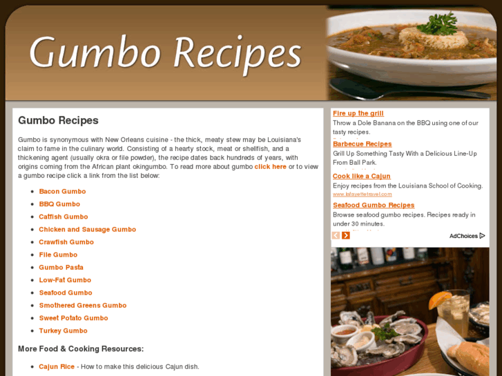 www.gumborecipes.org